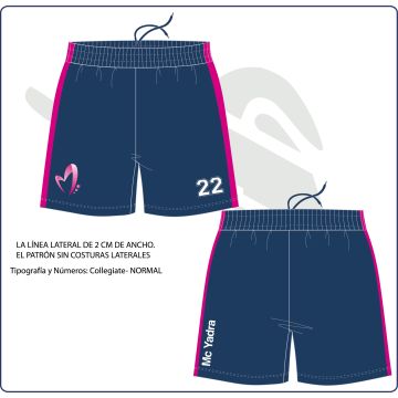 Pantalón corto fútbol